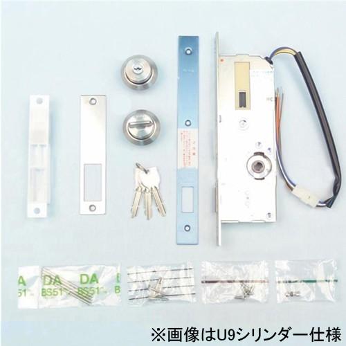 美和ロック MIWA AL3M-1 本締り 電気錠交換セット片面シリンダー/片面 
