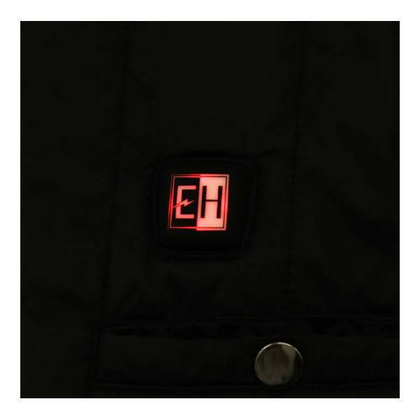 公式通販| ヒートベスト カーボンヒート モバイルバッテリーセット EH32190 ブラック 電熱 防寒 暖か 寒さ対策グッズ