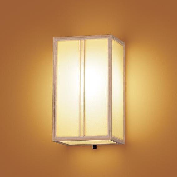 Panasonic - パナソニック 和風鉤括弧ともし火 材木 LED(白熱電球色) LGB87077K 家具、インテリア-シーリングライト、天井照明