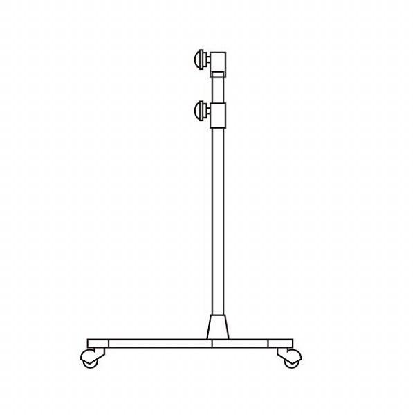 パナソニック 三脚キャスター付スタンド ホワイト NK32122WK (NK32122W 相当品)