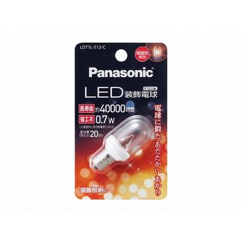 Panasonic（パナソニック） LDT1LE12C LED電球 装飾球 電球色 20lm