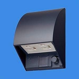 本物 パナソニック Wk4602bk 屋外用コンセント ブラック