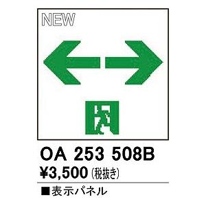 ODELIC（オーデリック） LED誘導灯用パネル 通路 両矢印 B級用