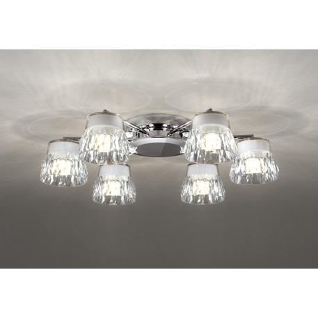 ODELIC（オーデリック） シャンデリア 〜8畳 6灯 LED 電球色 調光 
