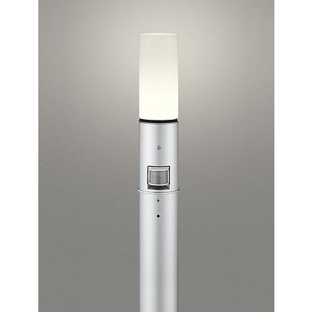 オーデリック ポールライト センサー付 シルバー H1000 LED（電球色） OG254662LCR