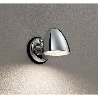 ODELIC（オーデリック） 屋外用ブラケットライト クローム LED（電球色