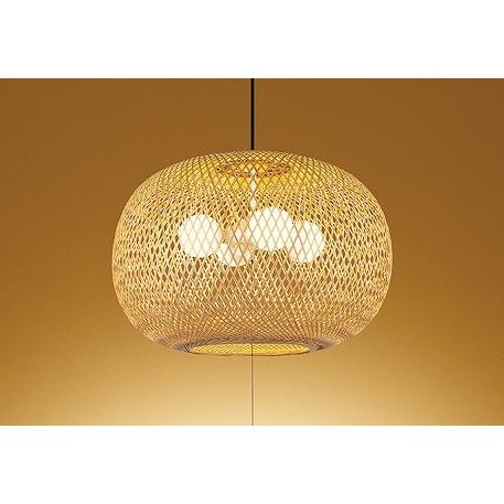 ODELIC オーデリック 和風ペンダントライト 4灯 LED（電球色 