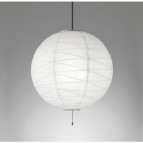 ODELIC - オーデリック 和風シャンデリアともし火 〜8畳 黒 φ600 LED（昼白いこと） OP252533NBR 照明、電球-家具、インテリア