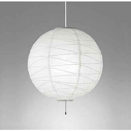 ODELIC - オーデリック 和風シャンデリアともし火 〜8畳 白 φ600 LED（昼白いこと） OP252533NWR シーリングライト-シーリングライト、天井照明