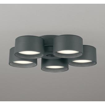 シーリングライト・天井照明 ODELIC WF 290PR ODELIC（オーデリック） シーリングファン専用灯具 ブラック 5灯 LED