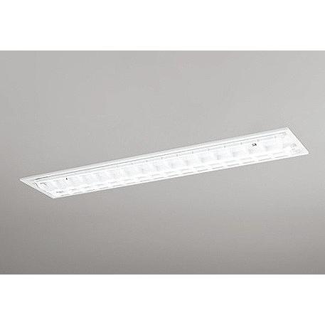 オーデリック LED TUBE ベースライト 40形 ルーバー付 2灯 LED（温白色） XD566092R2D
