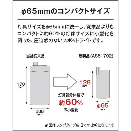 AB51748 コイズミ 可動ブラケットライト ホワイト LED（温白色） 散光の画像