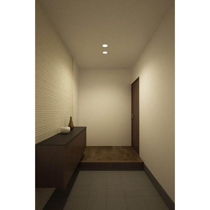 コイズミ照明 AD7300W27 コイズミ 軒下用ダウンライト ホワイト φ100