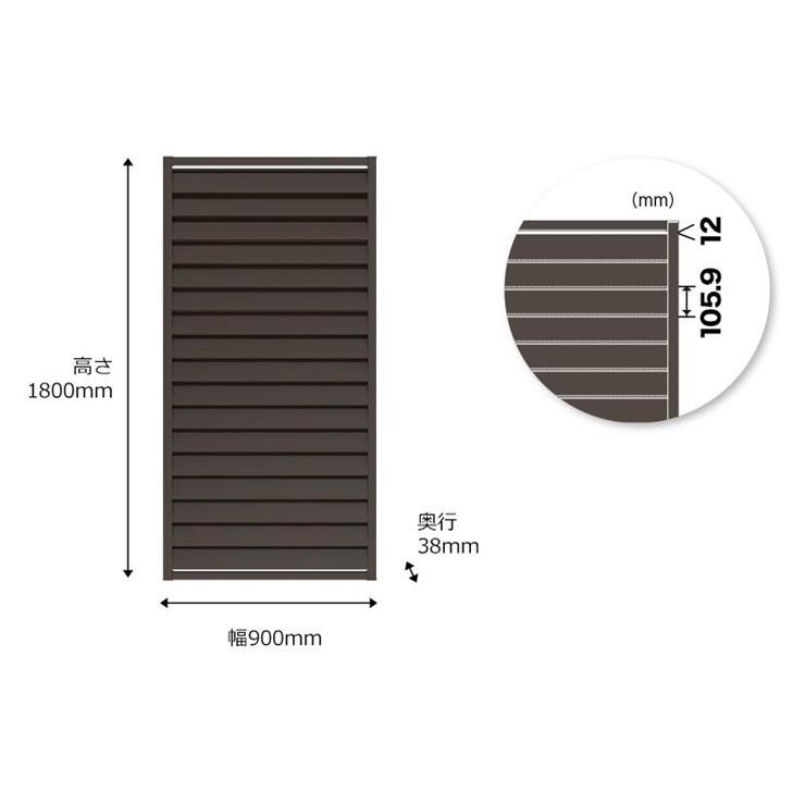 (メーカー直送) アルミルーバーラティス 1800×900mm シルバー 旭興進 4524804123421 [ポスト別売] アルミルーバーラティス フェンス エクステリア ラティス