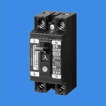 Panasonic（パナソニック） BJS3032N 小形漏電ブレーカ 2P2E O.C付 30A 