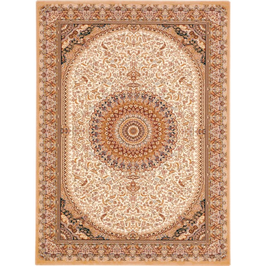 メーカー直送) カーペット ラグ マット 3畳 200×250 クリーム ペルシャ