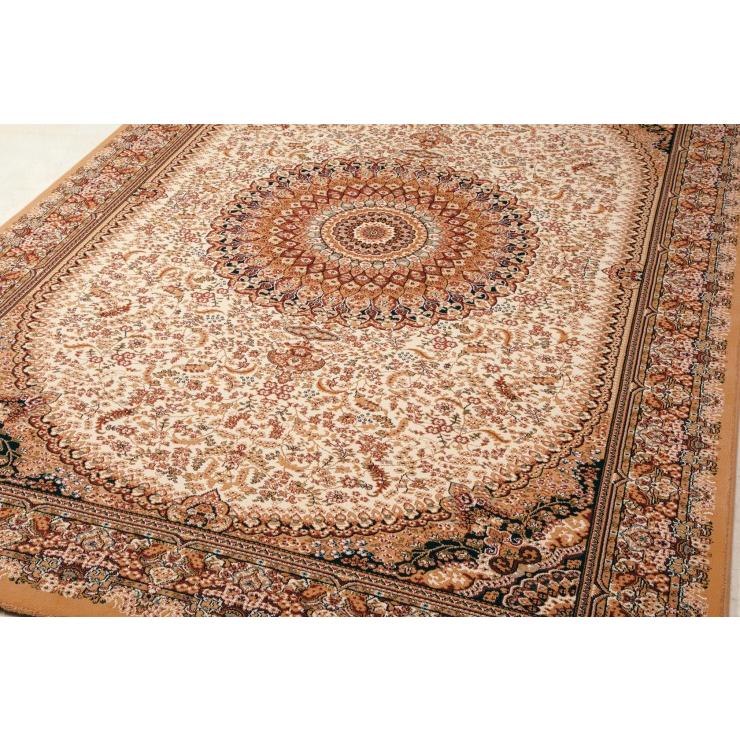 メーカー直送) カーペット ラグ マット 3畳 200×250 クリーム ペルシャ