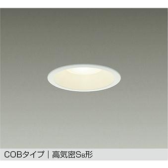 DDL-6104YW ダイコー 軒下用ダウンライト ホワイト φ100 LED(電球色) 拡散｜e-connect