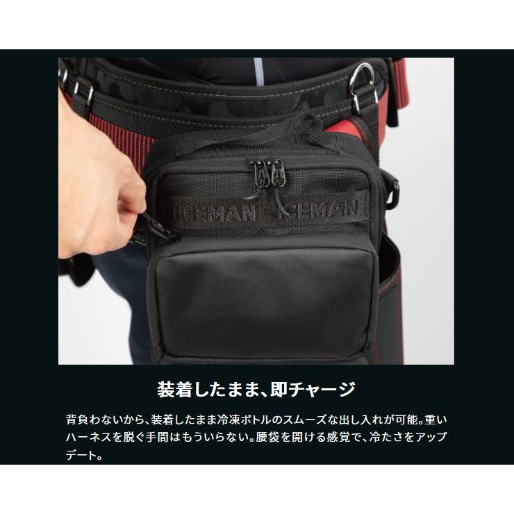 ICM-XR アイスマン 2026年 腰袋型 アイスマンベスト 専用水冷ポーチ