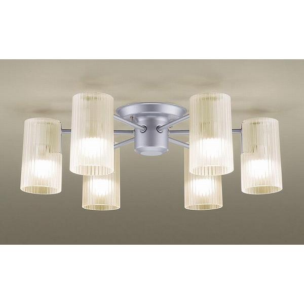 LGB57653Z パナソニック シャンデリア シルバー 6灯 LED（電球色） 〜6畳