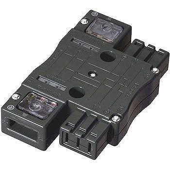 MJ2495B 明工社 ハーネス用ジョイントボックス 結線完了表示付 黒 2