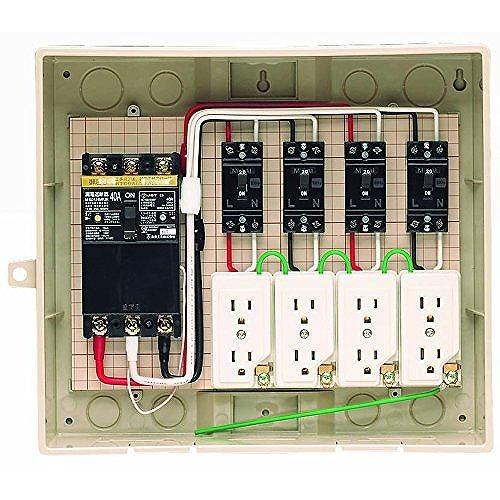 13-4C4 未来工業 屋外電力用仮設ボックス : コネクト Yahoo!店 13-4C4 未来工業 屋外電力用仮設ボックス : コネクト Yahoo!店