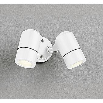 OG254563LR　オーデリック　屋外用スポットライト　ホワイト　LED（電球色）　広角