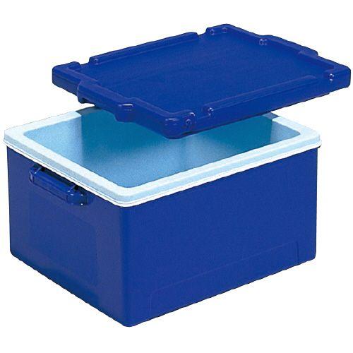 (メーカー直送) 法人様限定 #20-2I（本体のみ、フタ別売） サンコー サンコールドボックス 三甲 ブルー (202350)