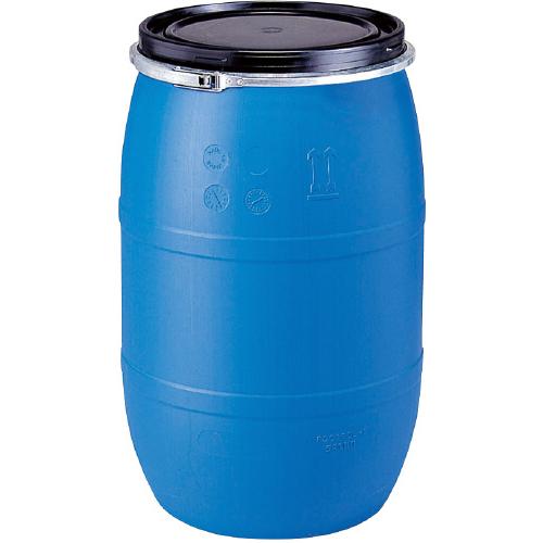 (メーカー直送) 法人様限定 PDO120L-1 サンコー プラスチックドラム 三甲 ブルー (850007-01)
