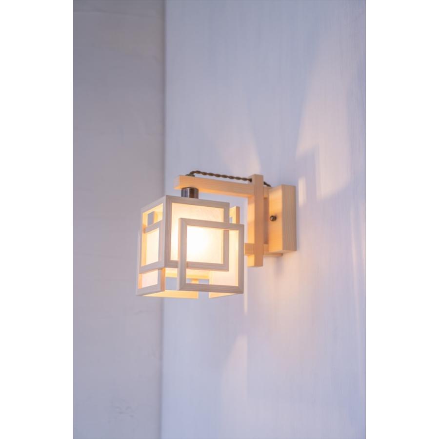 (メーカー直送) 新洋電気 旬 和風ブラケットライト 白×白 白熱灯 AB620-A 和室 照明 強化和紙 ワーロン素材 おしゃれ 日本製 国産 木製