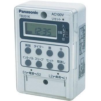 Panasonic（パナソニック） TB201K 24時間式タイムスイッチ 電子式