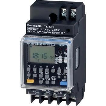 Panasonic タイムスイッチ TB24101 Panasonic（パナソニック） TB24101 年間式タイムスイッチ 盤組込用