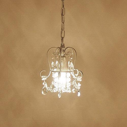 TCH-276 WH トヨスター 小型シャンデリア 1灯 ホワイト ランプ別売