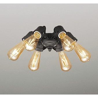 WF834LC オーデリック シーリングファン灯具 ブラック LED 電球色 調光 〜4.5畳 ODELIC
