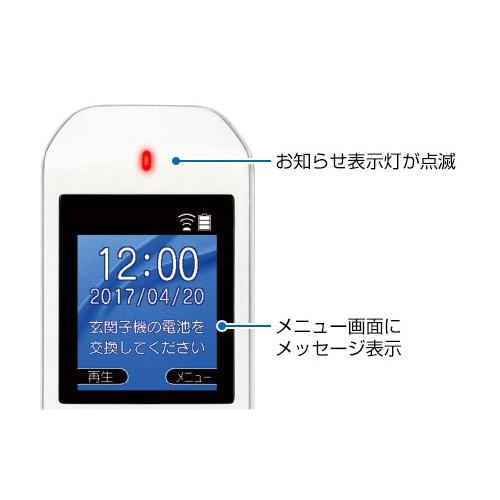 アイホン　WL-11 ワイヤレステレビドアホン　※配線工事不用 WL-11 アイホン ワイヤレステレビドアホン 配線工事不要 : コネクト