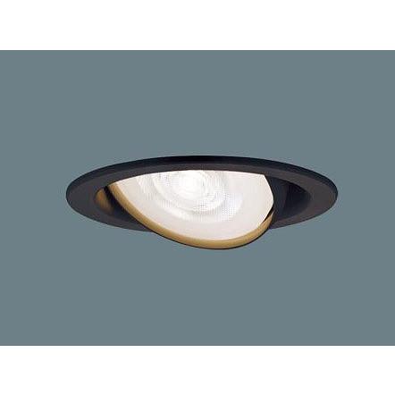 XAD3423LCE1 パナソニック ユニバーサルダウンライト ブラック φ100 LED（電球色） 集光 (XLGB78677CE1 推奨品)