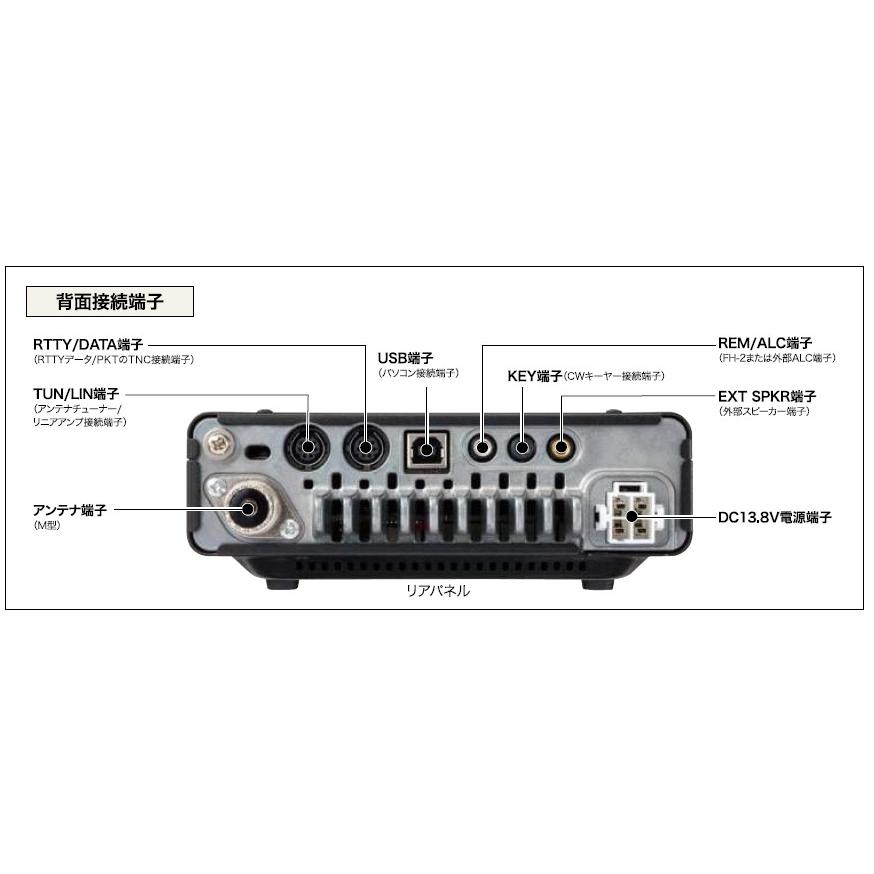 FT-891M(FT891M) 50w & CB-980 YAESU 八重洲無線 HF/50MHz