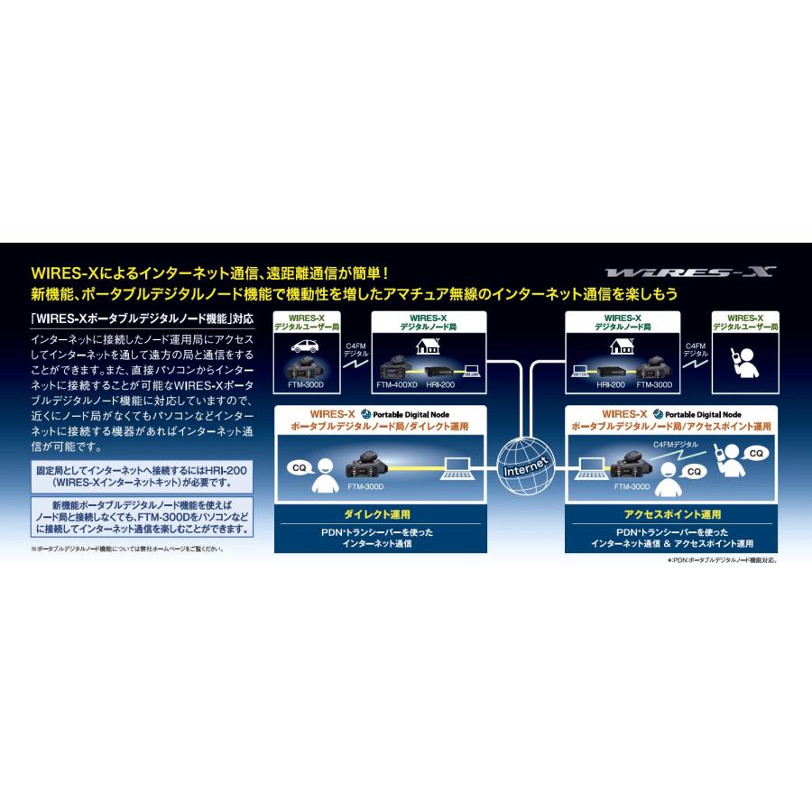 FTM300DS(FTM-300DS) & DT-920 DCDCコンバーター20A C4FM/FM 144/430MHz 20W デュアルバンド デジアナ機 YAESU 八重洲無線｜e-connection｜11