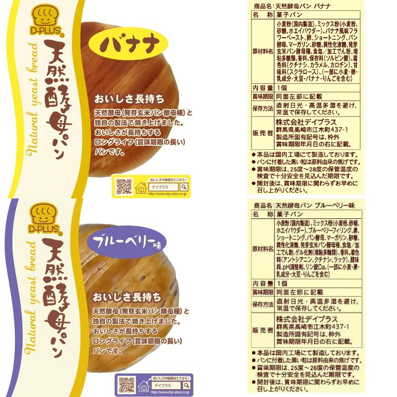 デイプラス 天然酵母パン 12種セット ロングライフパン 常温保存