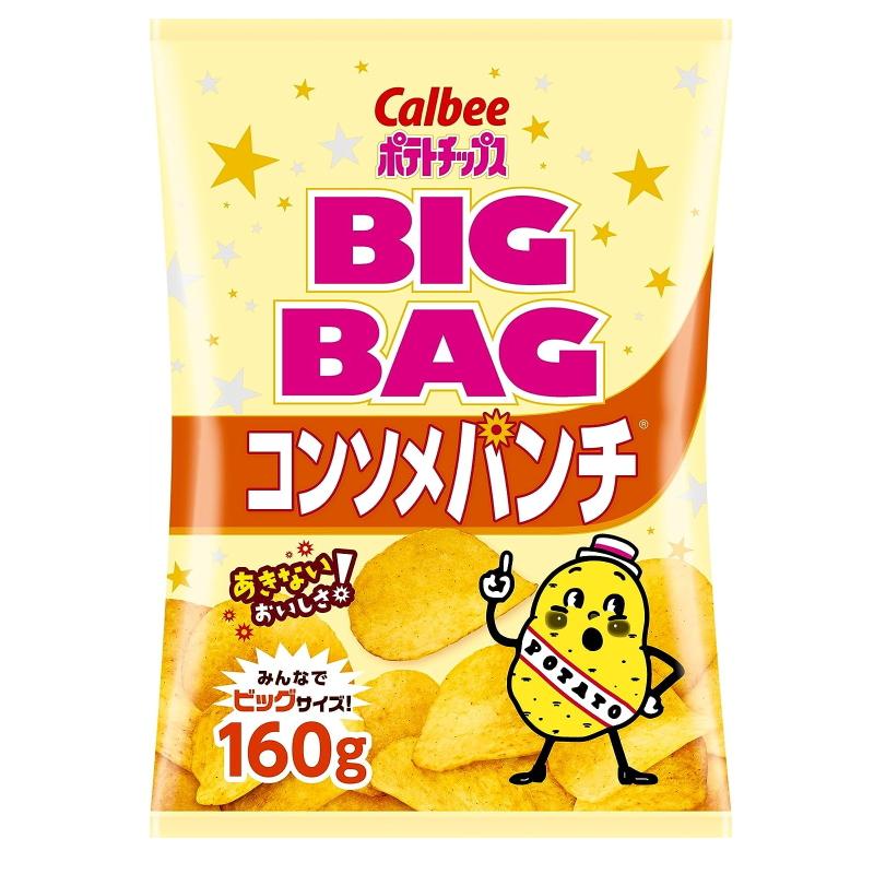 カルビー ポテトチップス BIGBAG(ビッグバッグ) 157g〜160g 3種各4袋セット(計12袋) うすしお・のりしお・コンソメパンチ お菓子 スナック菓子 | カルビー | 02