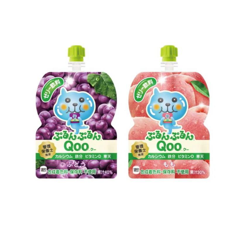 ぷるんぷるんQoo コカコーラ (クー) 125g ゼリー パウチタイプ ぷるんぷるんQoo コカコーラ (クー) 125g ゼリー パウチタイプ