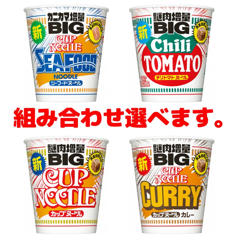 カップヌードル 日清 BIG(ビッグ) 組み合わせ選べる2ケース (計24個