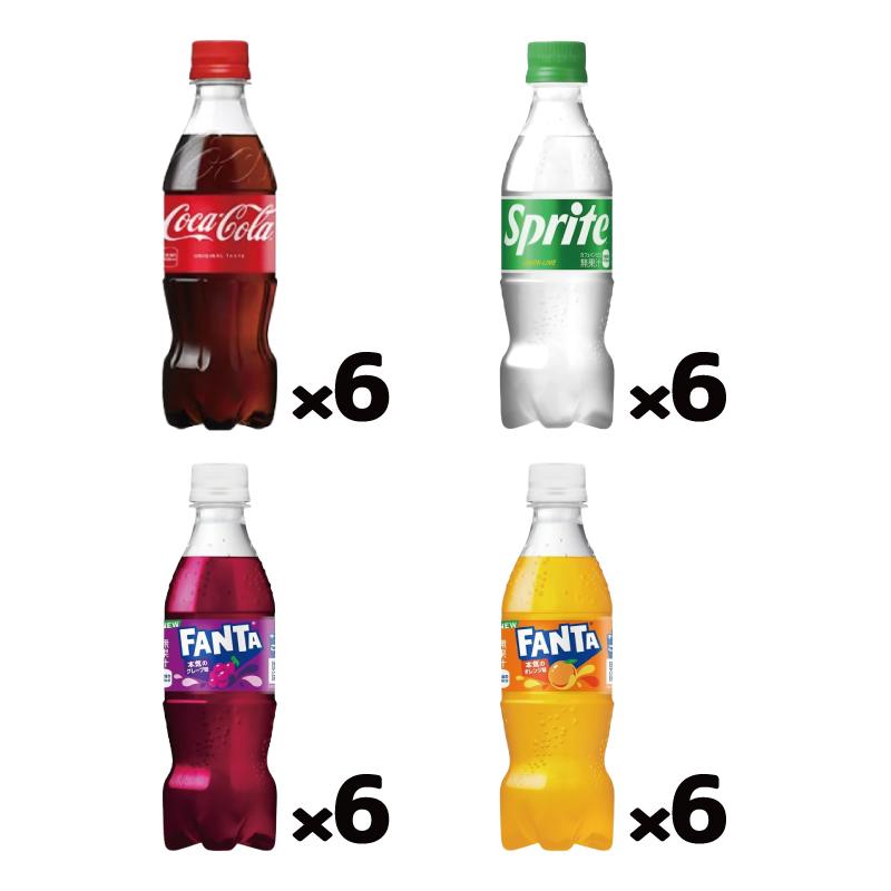 コカ・コーラ 【4種類】コカコーラ／ファンタ／スプライト 350mlペット