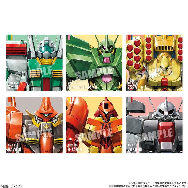 【第4弾】東ハト バンダイ ガンダムポテコ 23g 12個 【ガンダムZZ／ガンダムUC／ガンダム(MSV)】 スナック | ポテコ | 03