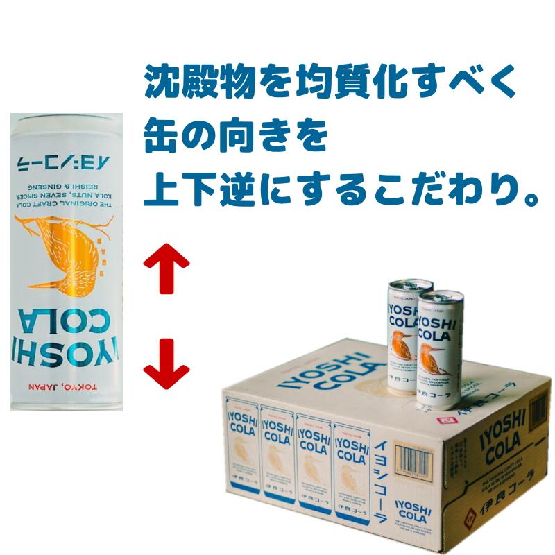 伊良コーラ IYOSHI COLA 250ml 缶 x 30本 イヨシコーラ クラフトコーラ