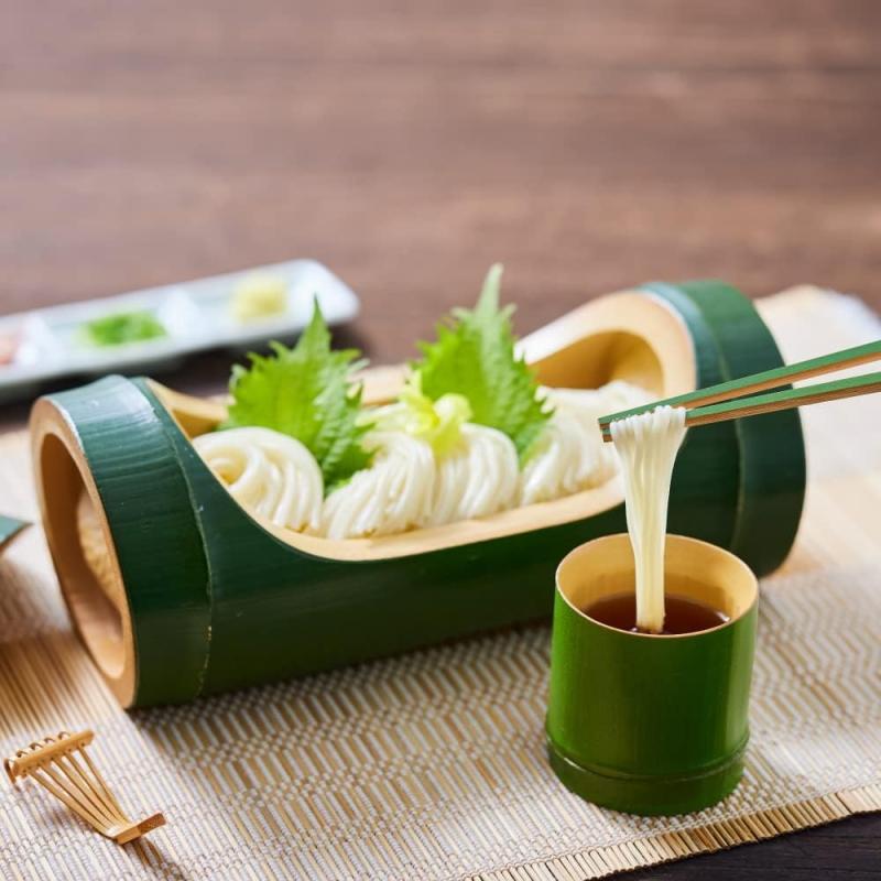 はたけなか製麺 白石温麺 （100g×3束入）ｘ10袋 しろいしうーめん おんめん | はたけなか | 02