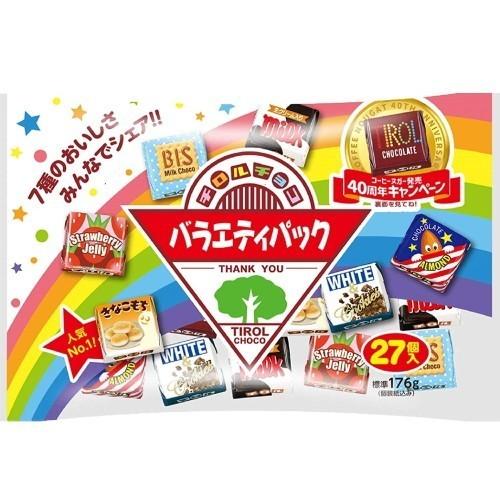 提携会社直送品 チロルチョコ バラエティパック 27個入 １０袋 チョコレート 送料無料 沖縄 離島発送不可 M001 イーコンビニ 通販 Yahoo ショッピング