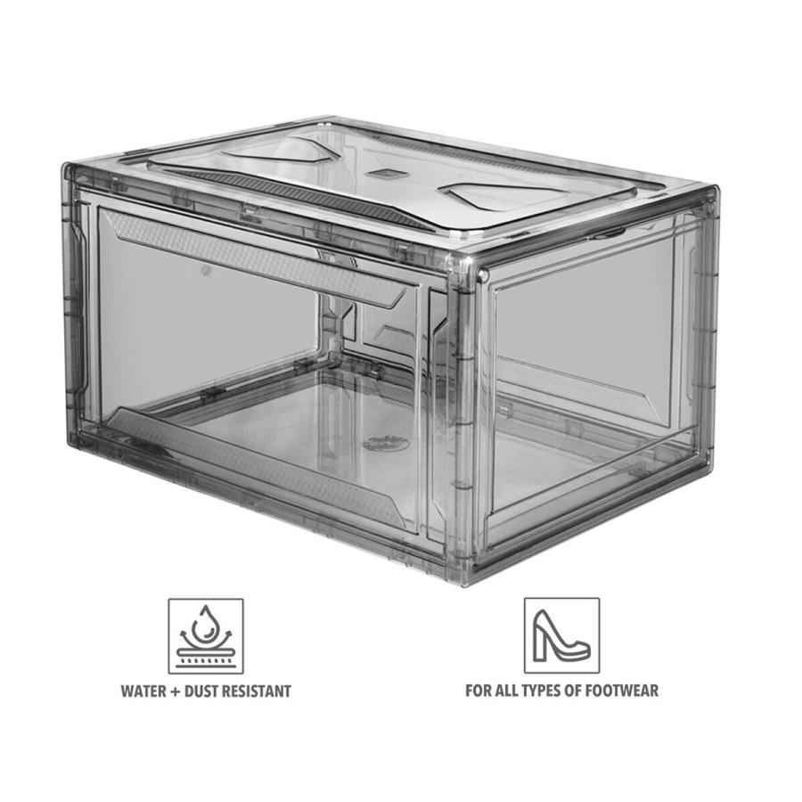 コストコ 】AG BOX プレミアム クリアシューボックス 4個セット
