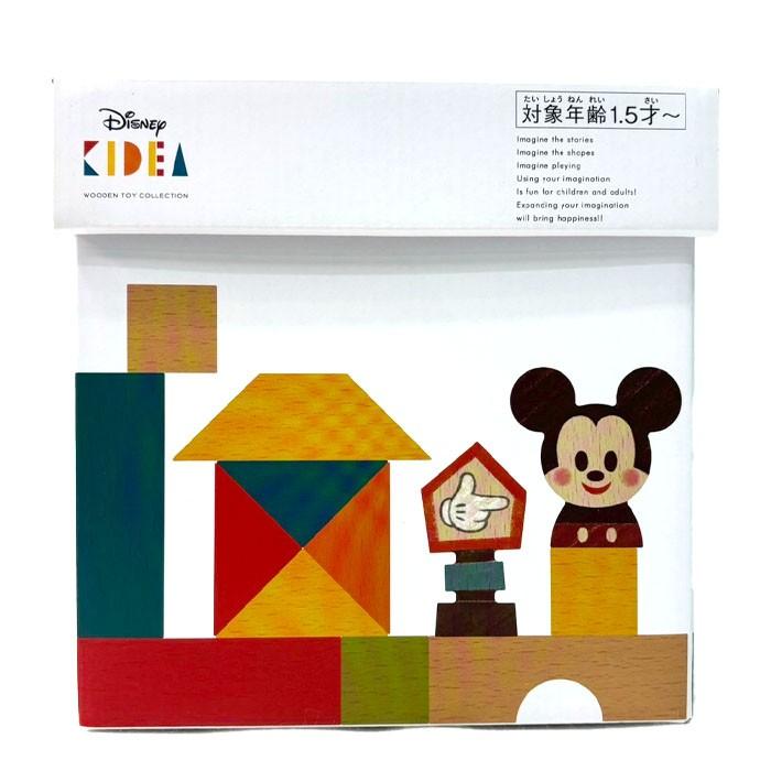 バンダイ Kidea ミッキー＆フレンズ ディズニー キディア つみきブロック Disney｜KIDEA＆BLOCK キディア ミッキー＆フレンズ つみき