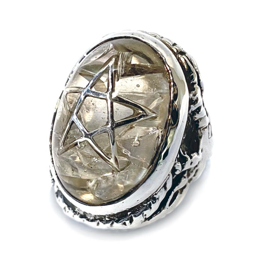 アレックスストリーター Alex Streeter エンジェルハートリングクラッククリア Angel Heart Ring w Crack Stone　  :alr371c-cc:CREAM - 通販 - Yahoo!ショッピング